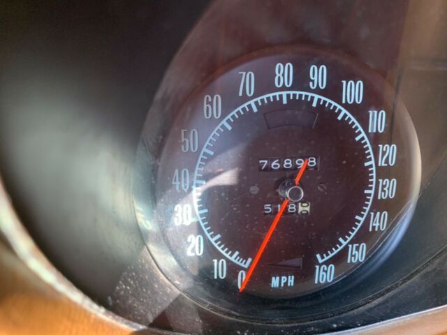 1971 Yellow Chevrolet Corvette COUPE