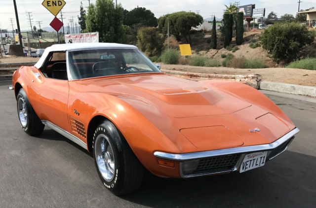 1971 STEEL CITIES GREY Chevrolet Corvette Convertible
