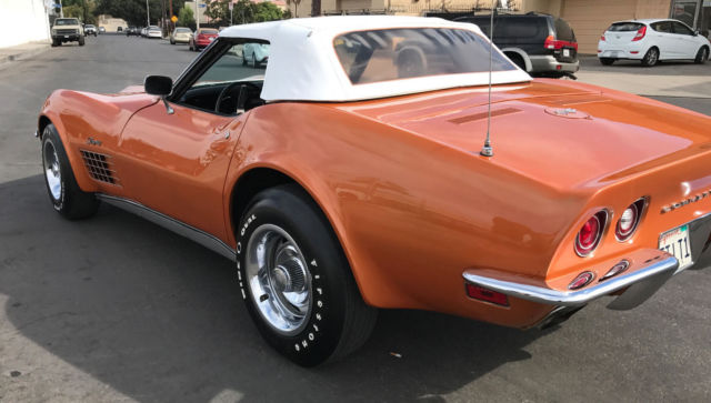 1971 STEEL CITIES GREY Chevrolet Corvette Convertible
