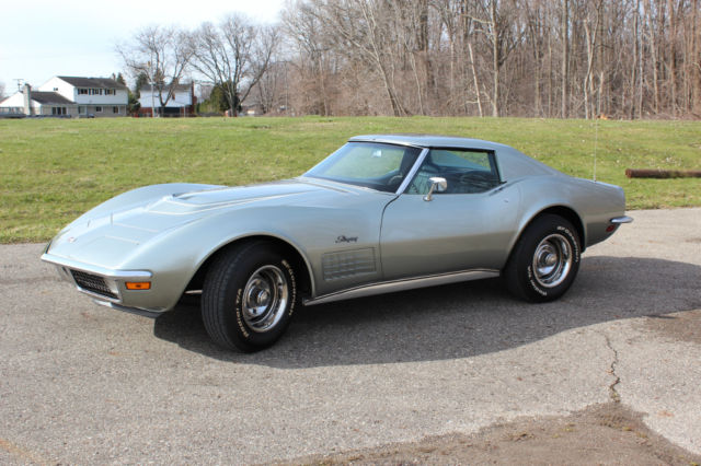 1971 Gray Chevrolet Corvette Coupe