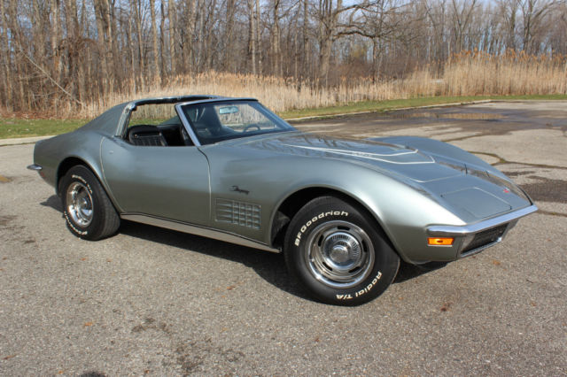 1971 Gray Chevrolet Corvette Coupe