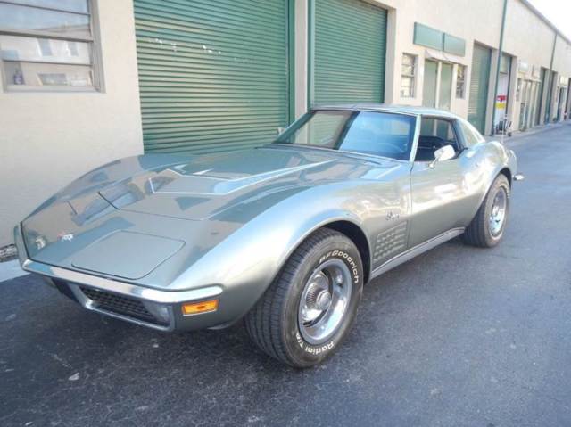 1971 Gray Chevrolet Corvette Coupe