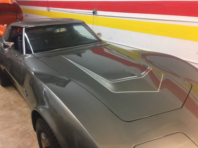 1971 Gray Chevrolet Corvette Coupe