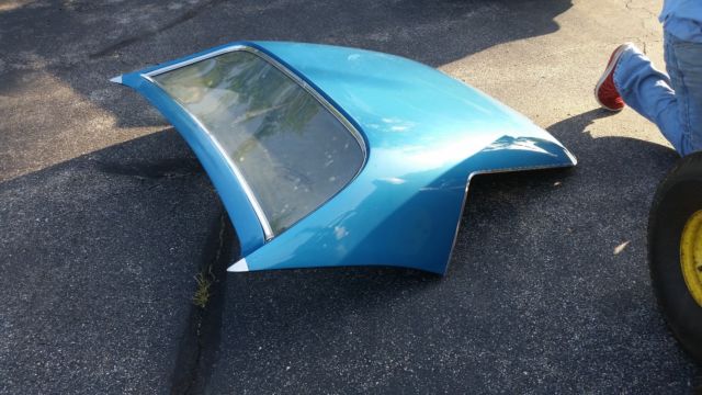 1971 Blue Chevrolet Corvette Convertible