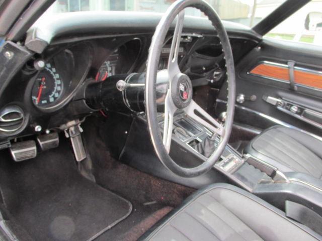 1971 Blue Chevrolet Corvette Convertible