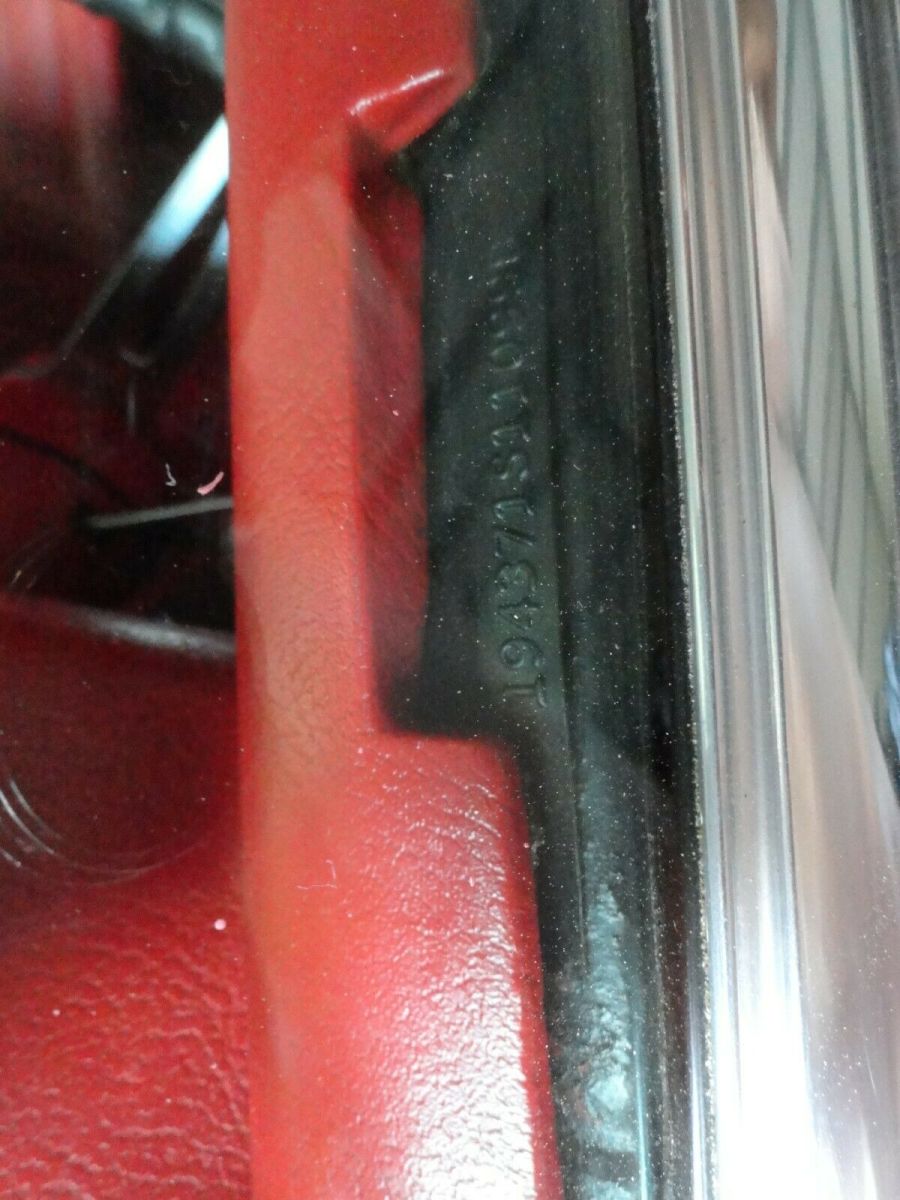 1971 Red Chevrolet Corvette Coupe