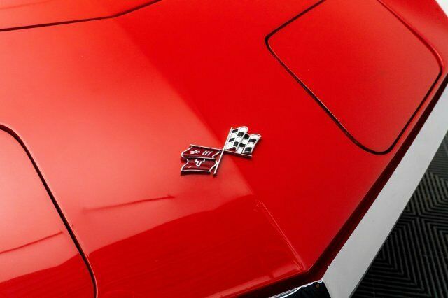 1971 Red Chevrolet Corvette Coupe