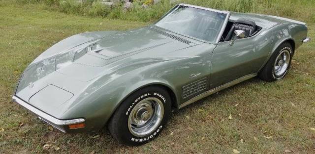 1971 Gray Chevrolet Corvette Convertible