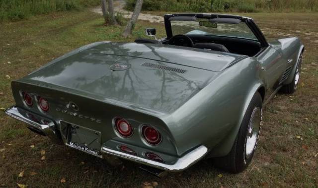 1971 Gray Chevrolet Corvette Convertible