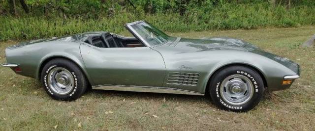1971 Gray Chevrolet Corvette Convertible