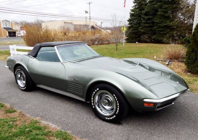 1971 Gray Chevrolet Corvette Convertible