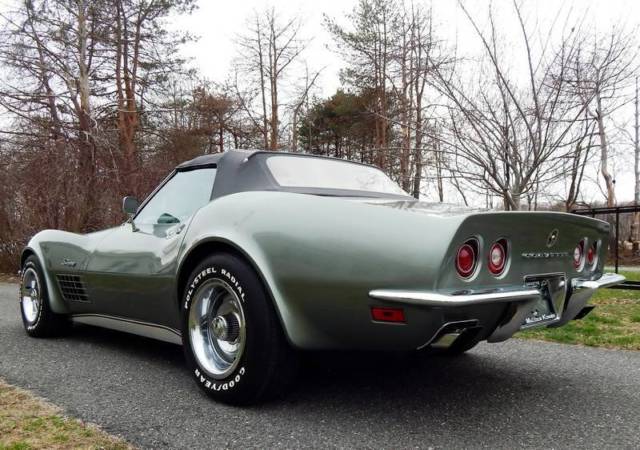 1971 Gray Chevrolet Corvette Convertible