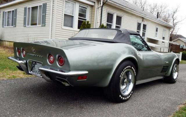 1971 Gray Chevrolet Corvette Convertible