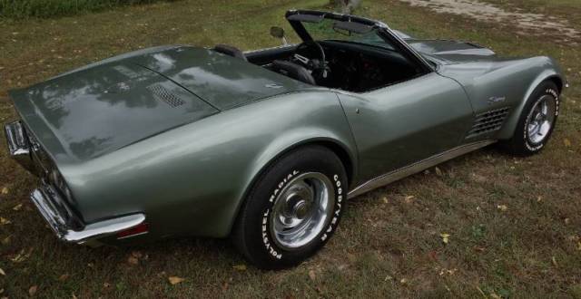 1971 Gray Chevrolet Corvette Convertible
