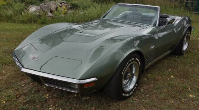 1971 Gray Chevrolet Corvette Convertible
