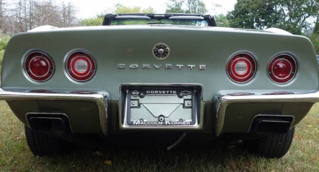 1971 Gray Chevrolet Corvette Convertible
