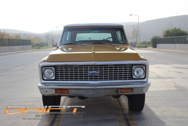 1971 Yellow Chevrolet Blazer SUV