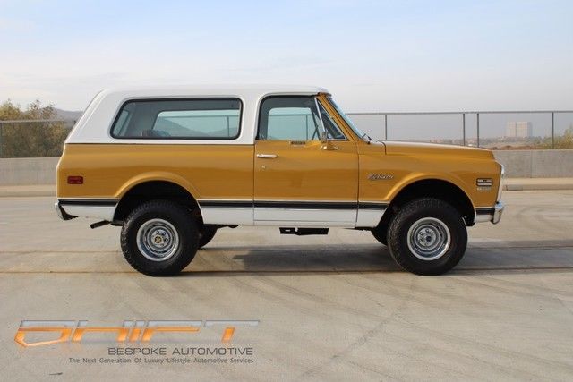 1971 Yellow Chevrolet Blazer SUV
