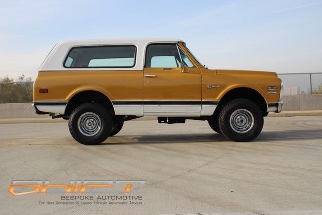 1971 Yellow Chevrolet Blazer SUV