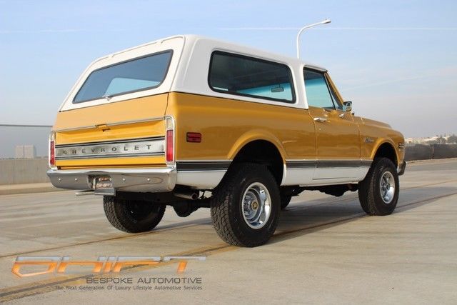 1971 Yellow Chevrolet Blazer SUV