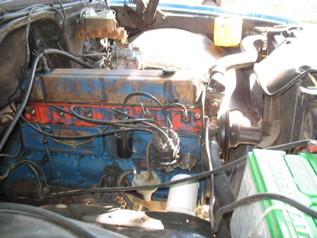 1971 Blue Chevrolet C-10 Short Box