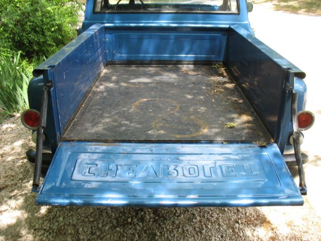 1971 Blue Chevrolet C-10 Short Box