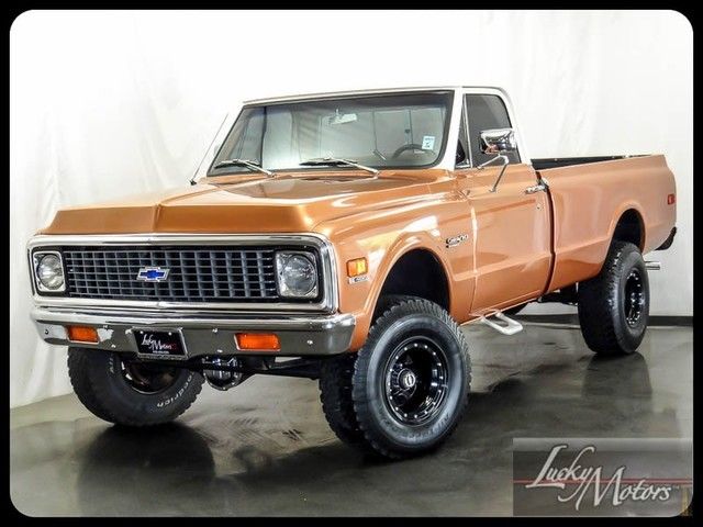 1971 Brown Chevrolet C-10 Pickup Truck