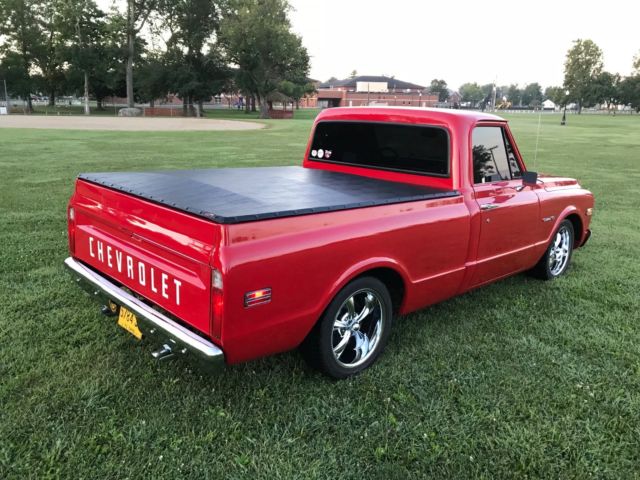 1971 Red Chevrolet C-10 Standard Cab Pickup