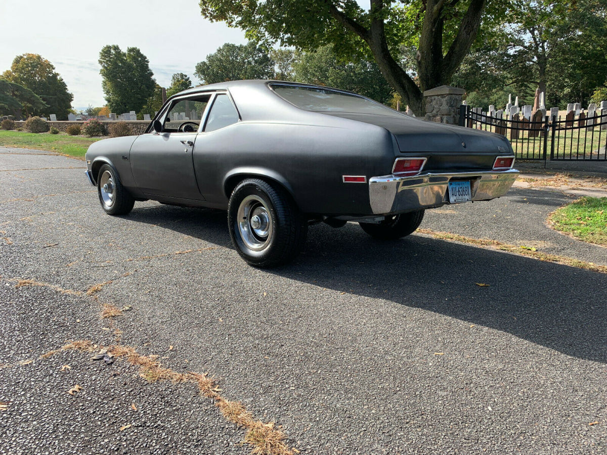 1971 Black Chevrolet Nova Coupe