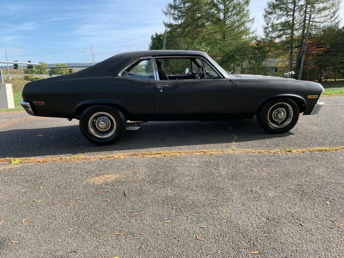 1971 Black Chevrolet Nova Coupe