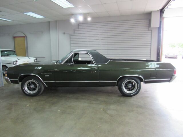 1971 Green Chevrolet El Camino --