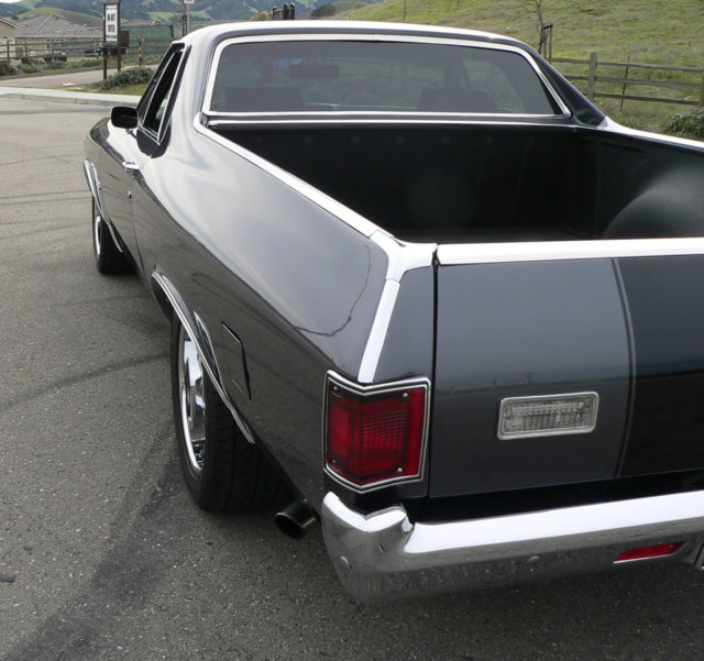 1971 Dark Gunsmoke Gray Chevrolet El Camino 2 Door