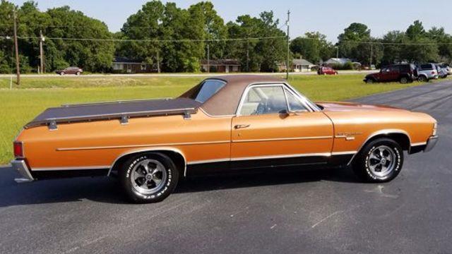 1971 Gold Chevrolet El Camino Coupe