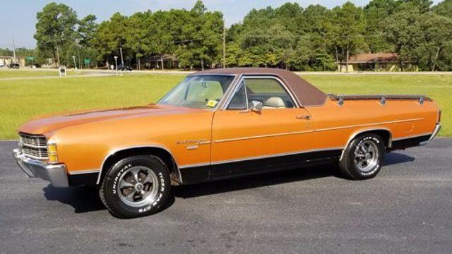 1971 Gold Chevrolet El Camino Coupe