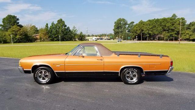 1971 Gold Chevrolet El Camino Coupe