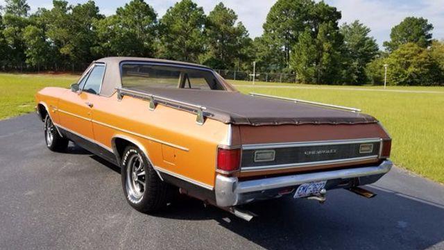 1971 Gold Chevrolet El Camino Coupe