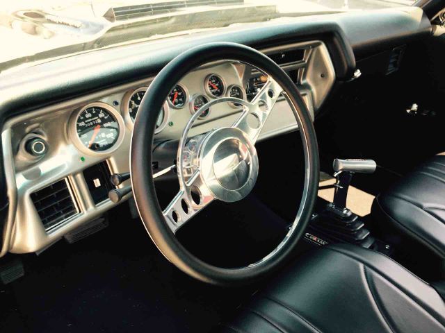 1971 Silver Chevrolet El Camino --