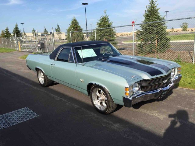 1971 Silver Chevrolet El Camino --