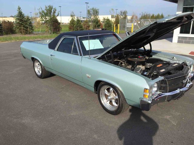 1971 Silver Chevrolet El Camino --
