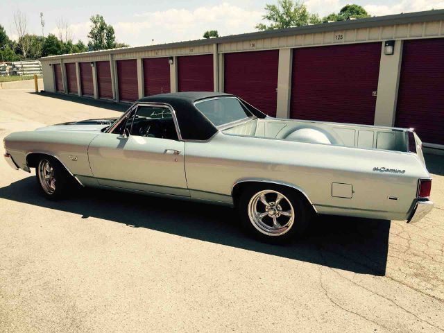 1971 Silver Chevrolet El Camino --