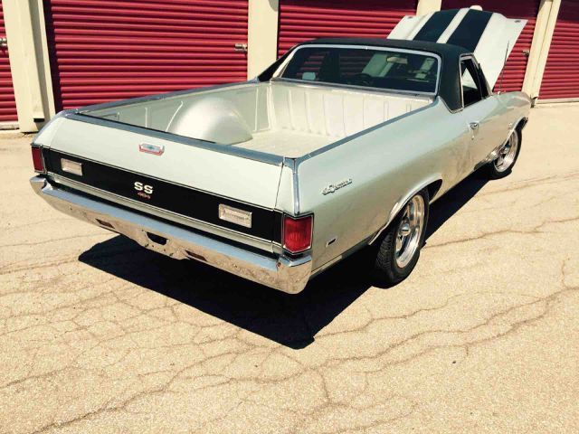 1971 Silver Chevrolet El Camino --