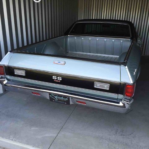 1971 Silver Chevrolet El Camino --