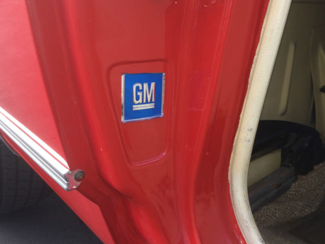 1971 red Chevrolet El Camino