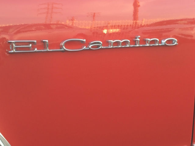 1971 red Chevrolet El Camino