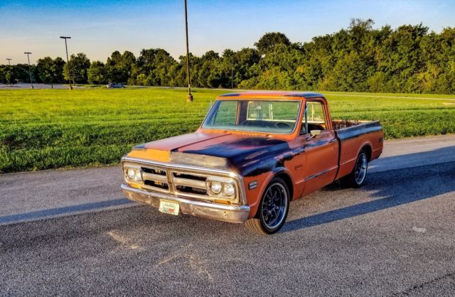 1971 Orange Chevrolet C-10 Standard Cab Pickup