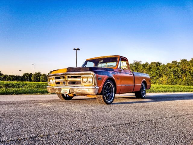1971 Orange Chevrolet C-10 Standard Cab Pickup
