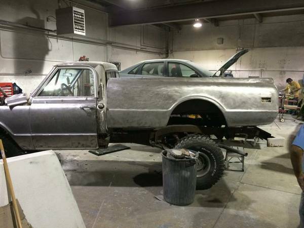 1971 White Chevrolet C-10 Standard Cab Pickup