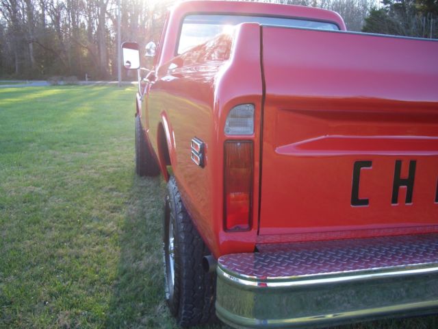 1971 Red Chevrolet Other Pickups Standard Cab Pickup