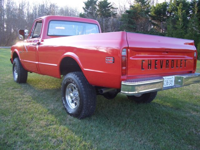 1971 Red Chevrolet Other Pickups Standard Cab Pickup