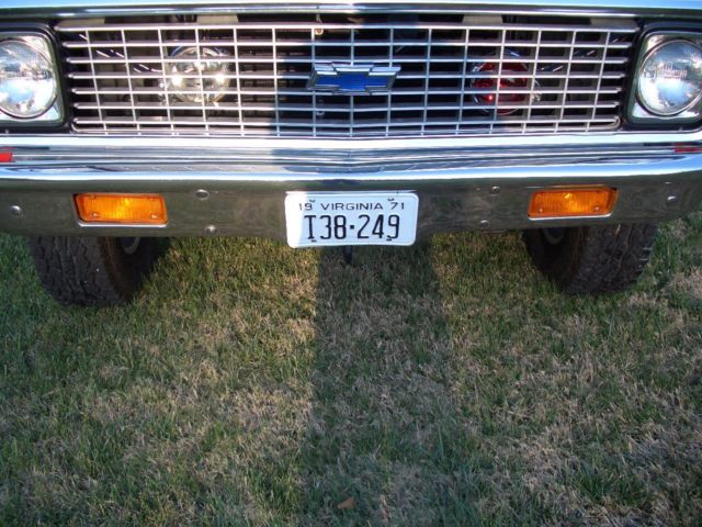 1971 Red Chevrolet Other Pickups Standard Cab Pickup